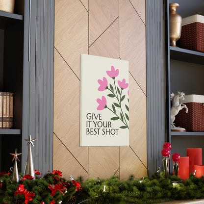 "Give It Your Best Shot" Wall Art - Weave Got Gifts - Unique Gifts You Won’t Find Anywhere Else!