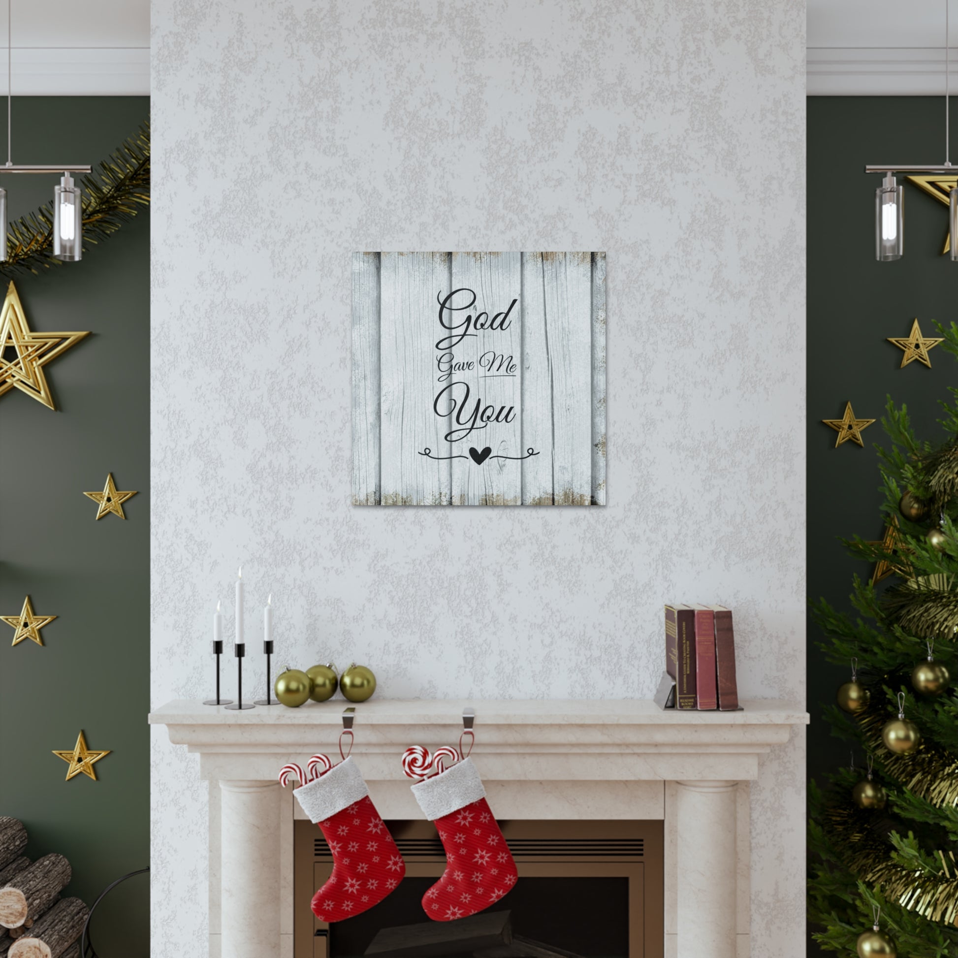 "God Gave Me You" Wall Art - Weave Got Gifts - Unique Gifts You Won’t Find Anywhere Else!