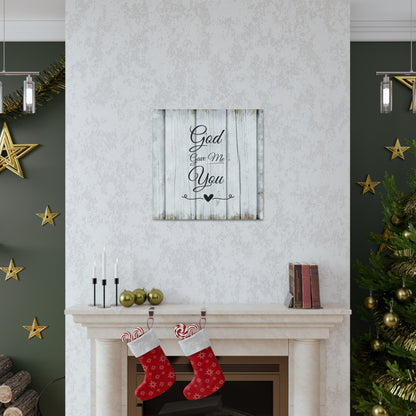 "God Gave Me You" Wall Art - Weave Got Gifts - Unique Gifts You Won’t Find Anywhere Else!