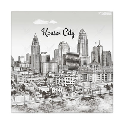 "Kansas City Skyline" Wall Art - Weave Got Gifts - Unique Gifts You Won’t Find Anywhere Else!