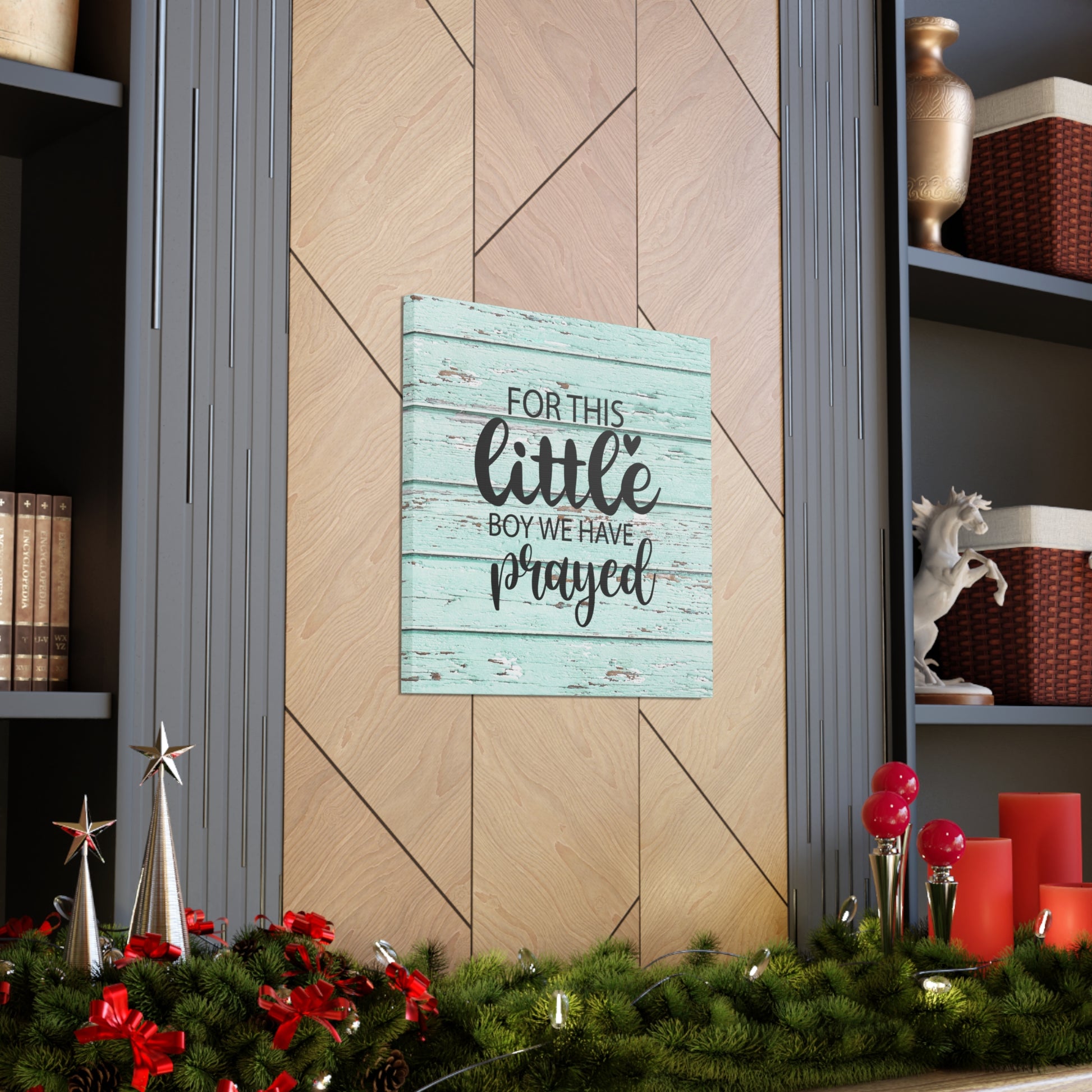 "For This Little Boy, We Have Prayed" Wall Art - Weave Got Gifts - Unique Gifts You Won’t Find Anywhere Else!