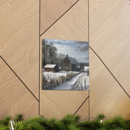 "Farm Winter Wonderland" Wall Art - Weave Got Gifts - Unique Gifts You Won’t Find Anywhere Else!