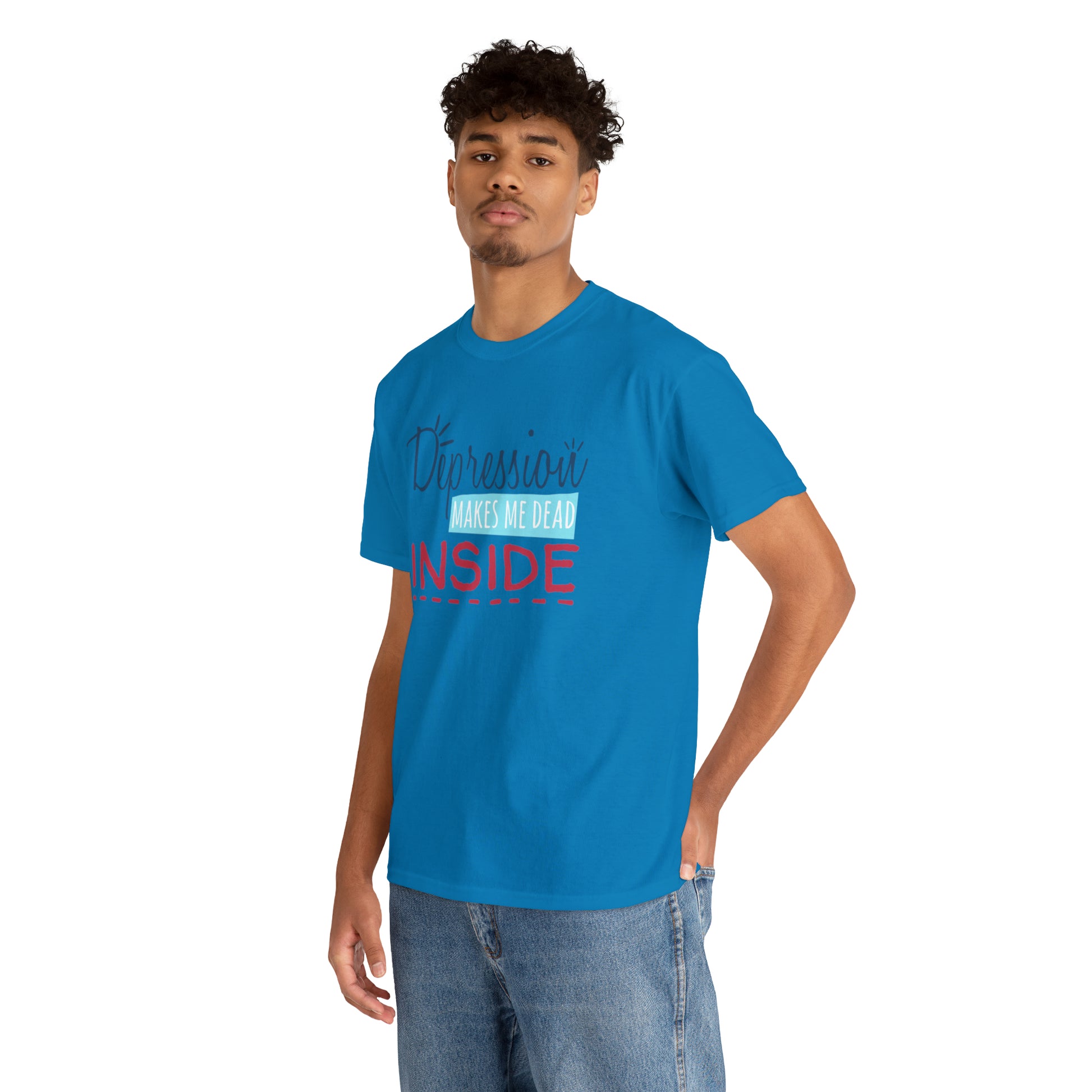"Depression Makes Me Dead Inside" T-Shirt - Weave Got Gifts - Unique Gifts You Won’t Find Anywhere Else!