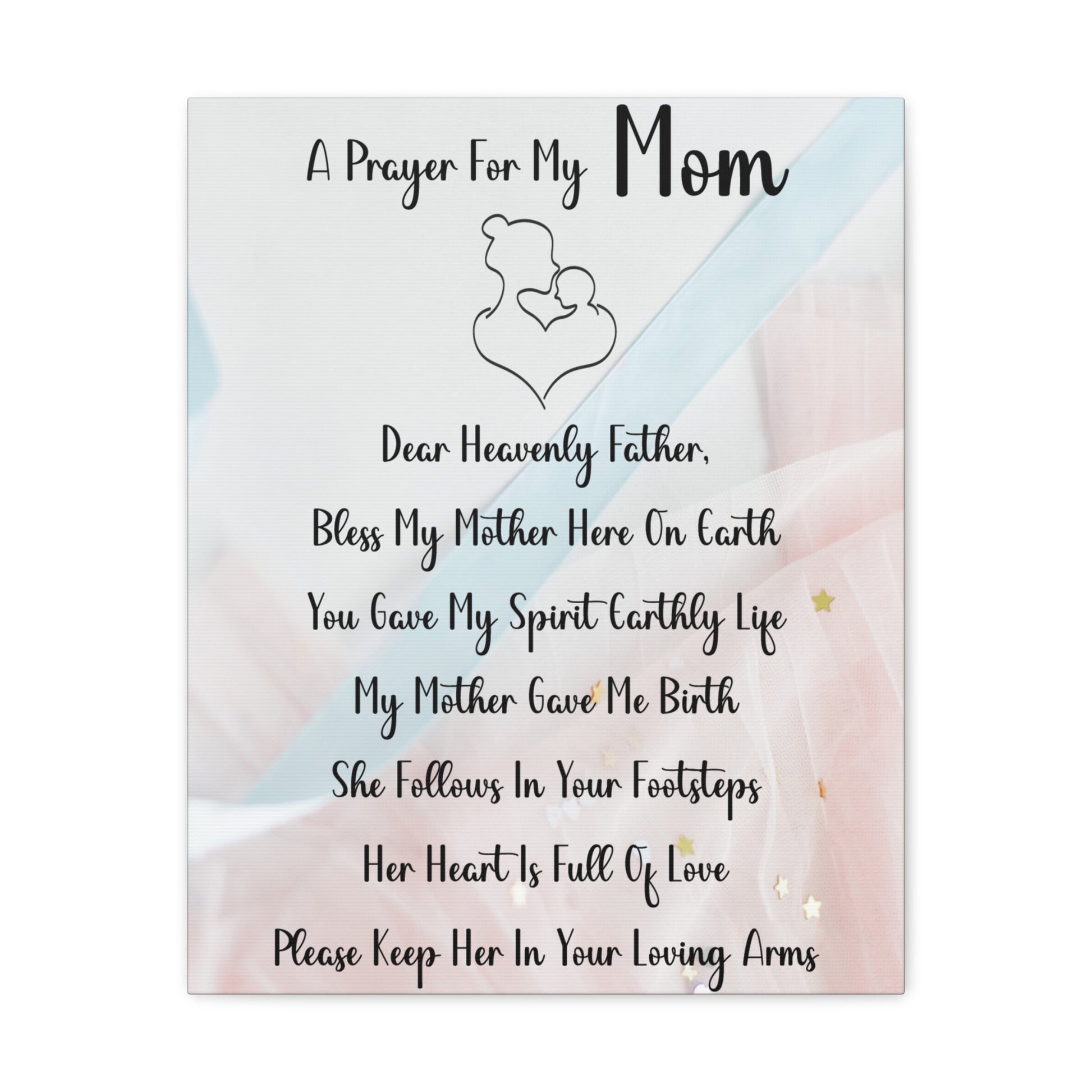 "Prayer For My Mom" Wall Art - Weave Got Gifts - Unique Gifts You Won’t Find Anywhere Else!