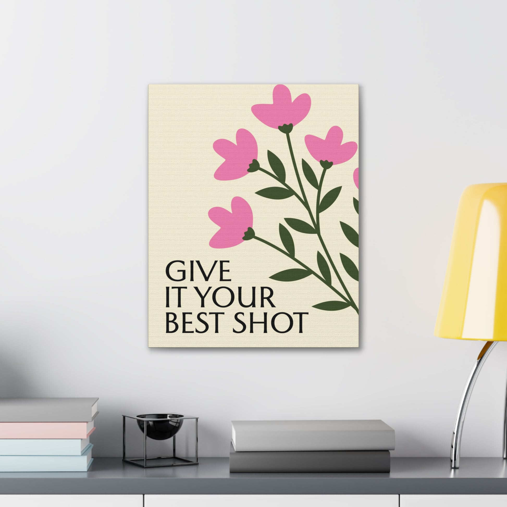 "Give It Your Best Shot" Wall Art - Weave Got Gifts - Unique Gifts You Won’t Find Anywhere Else!