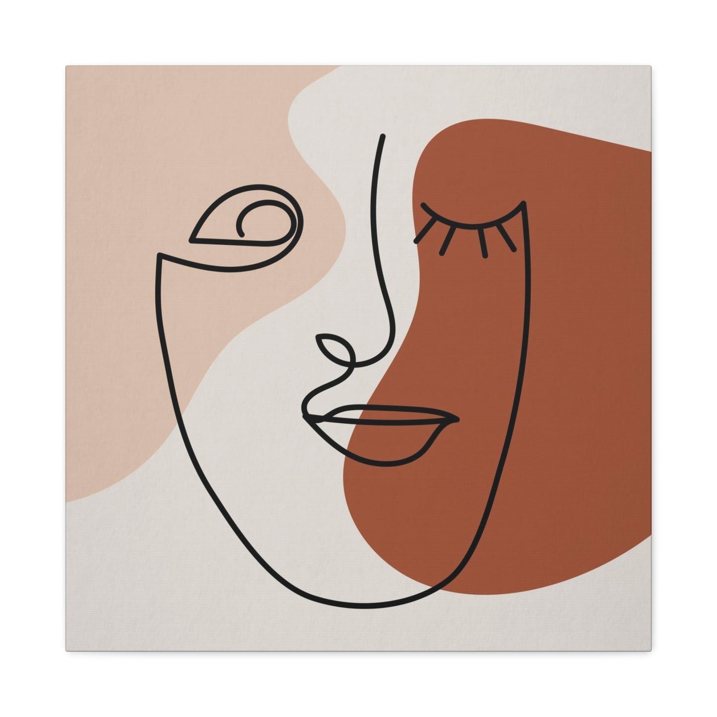 "Abstract Face Art" Wall Sign - Weave Got Gifts - Unique Gifts You Won’t Find Anywhere Else!