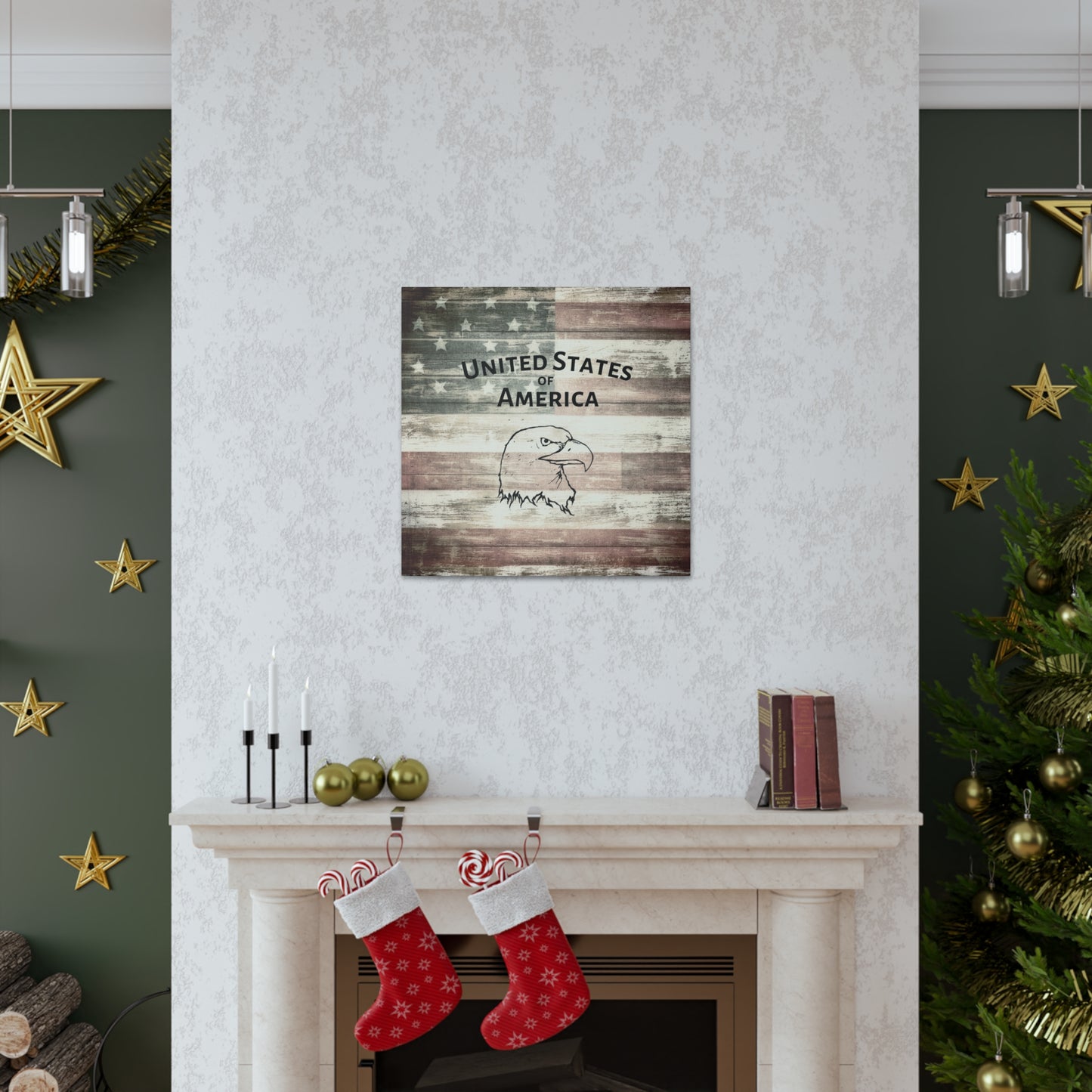 "United States Of America" Wall Art - Weave Got Gifts - Unique Gifts You Won’t Find Anywhere Else!