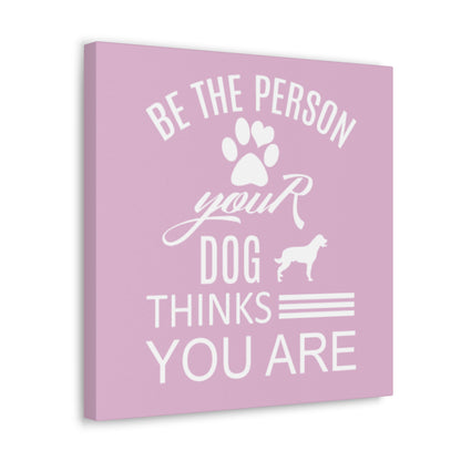 "PAWsitive Affirmation" Canvas Print - Weave Got Gifts - Unique Gifts You Won’t Find Anywhere Else!