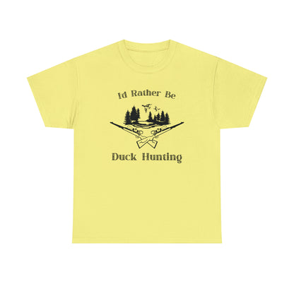 "I'd Rather Be Duck Hunting" T-Shirt - Weave Got Gifts - Unique Gifts You Won’t Find Anywhere Else!