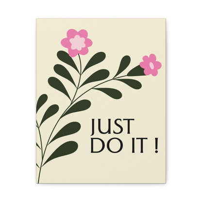 "Just Do It" Floral Wall Art - Weave Got Gifts - Unique Gifts You Won’t Find Anywhere Else!