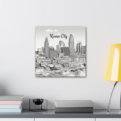 "Kansas City Skyline" Wall Art - Weave Got Gifts - Unique Gifts You Won’t Find Anywhere Else!