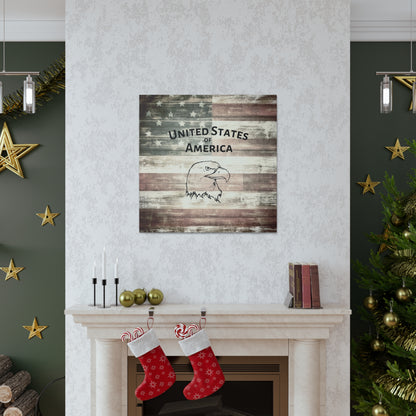 "United States Of America" Wall Art - Weave Got Gifts - Unique Gifts You Won’t Find Anywhere Else!