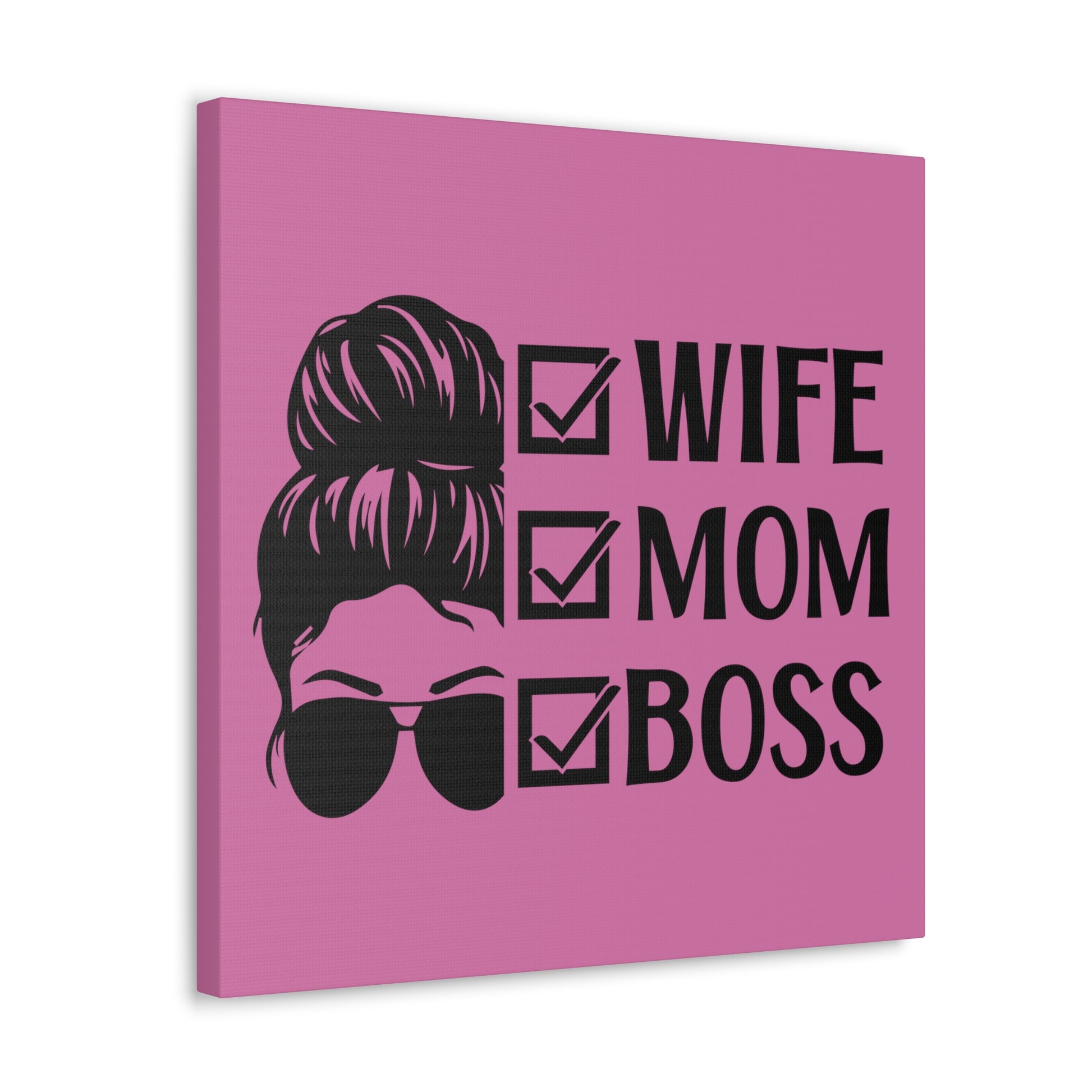 "Wife, Mom, Boss" Wall Art - Weave Got Gifts - Unique Gifts You Won’t Find Anywhere Else!
