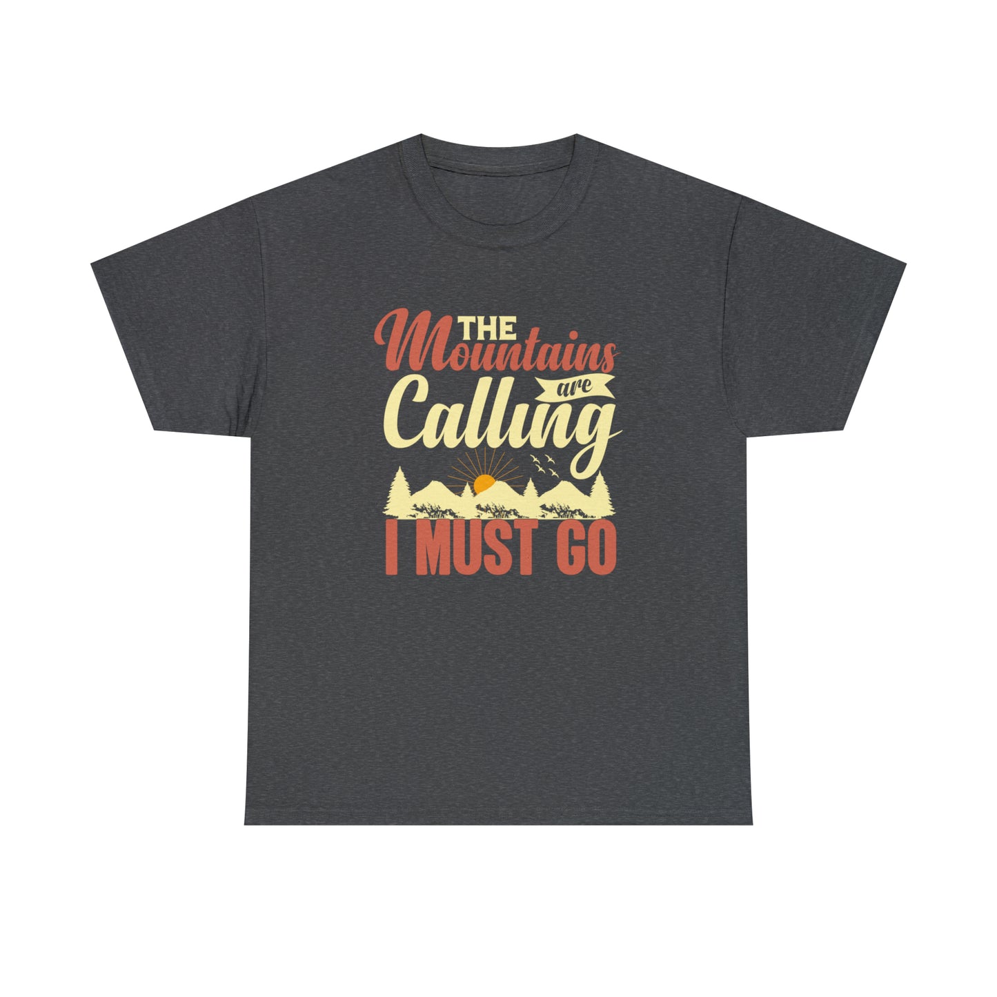 "The Mountains Are Calling" T-Shirt - Weave Got Gifts - Unique Gifts You Won’t Find Anywhere Else!