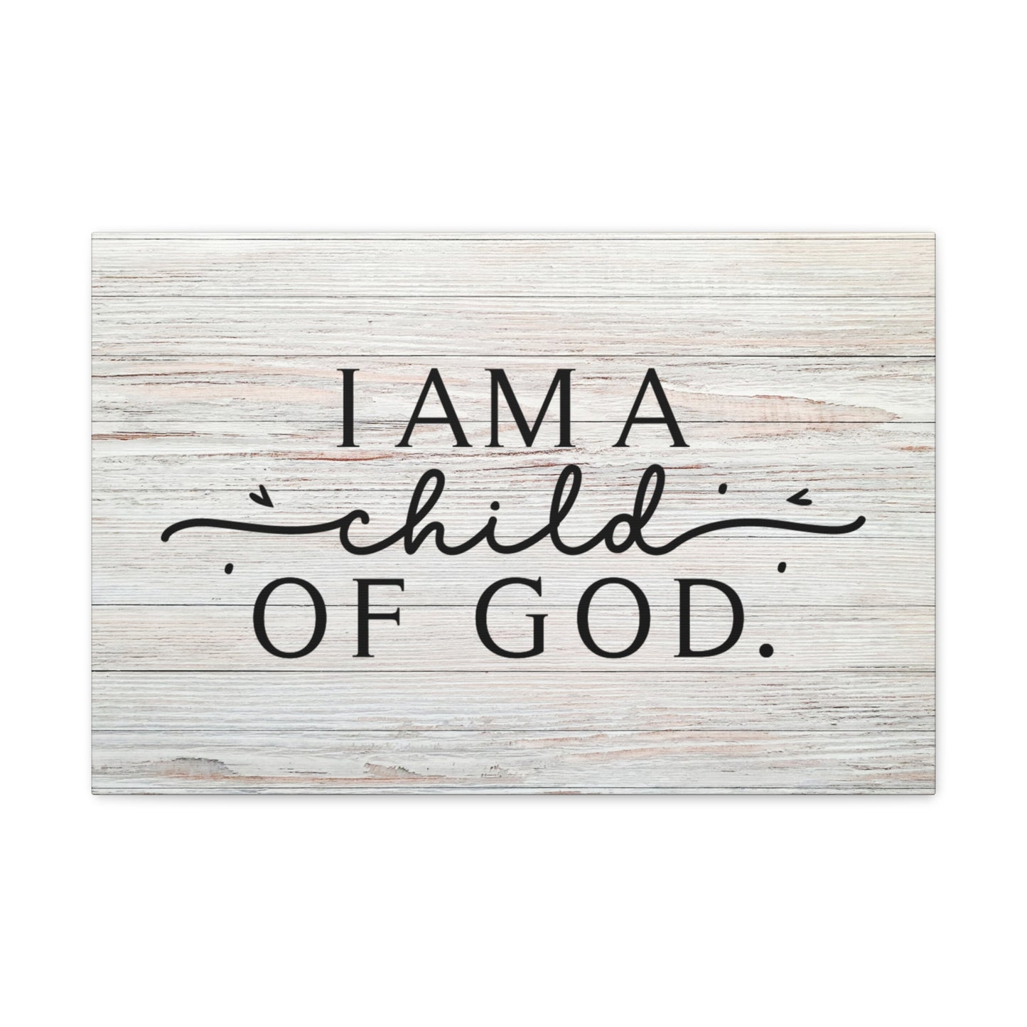 "White Rustic Child Of God" Wall Art - Weave Got Gifts - Unique Gifts You Won’t Find Anywhere Else!