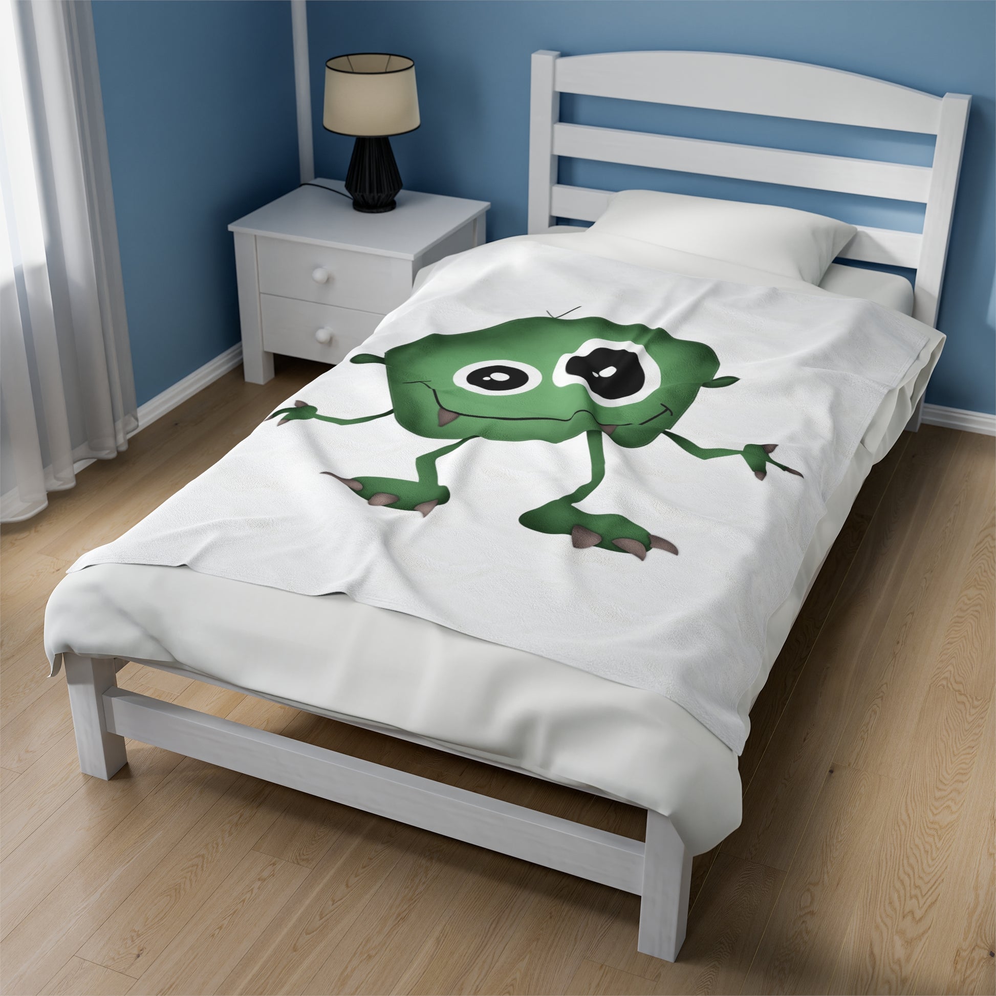 "Green Monster" Plush Blanket - Weave Got Gifts - Unique Gifts You Won’t Find Anywhere Else!