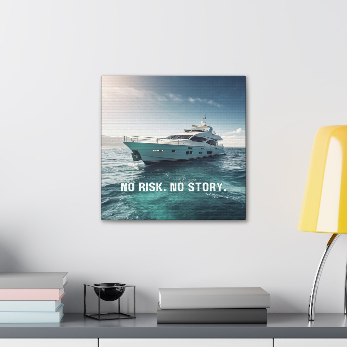 "No Risk, No Story" Wall Art - Weave Got Gifts - Unique Gifts You Won’t Find Anywhere Else!