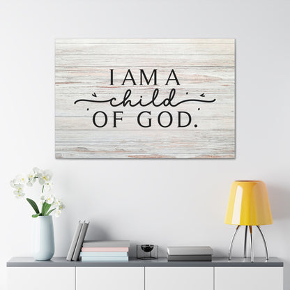 "White Rustic Child Of God" Wall Art - Weave Got Gifts - Unique Gifts You Won’t Find Anywhere Else!