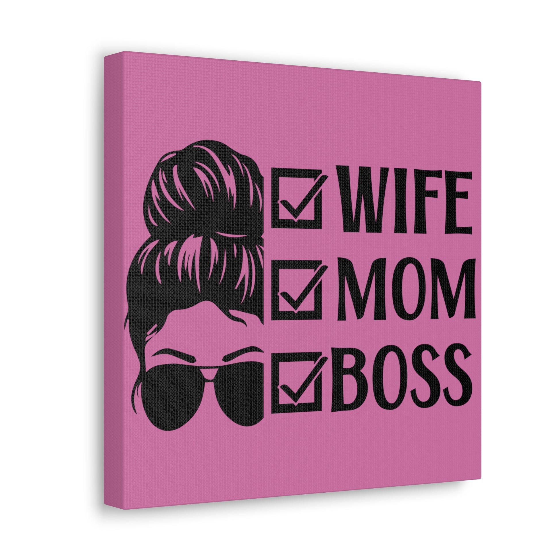 "Wife, Mom, Boss" Wall Art - Weave Got Gifts - Unique Gifts You Won’t Find Anywhere Else!