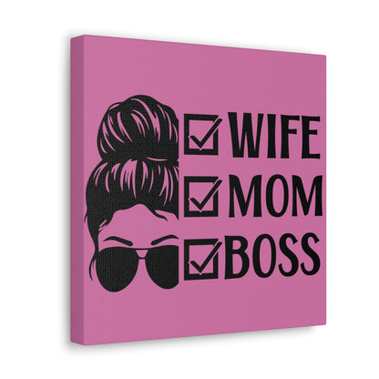 "Wife, Mom, Boss" Wall Art - Weave Got Gifts - Unique Gifts You Won’t Find Anywhere Else!