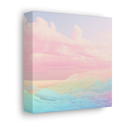 "Rainbow Clouds Abstract" Wall Art - Weave Got Gifts - Unique Gifts You Won’t Find Anywhere Else!