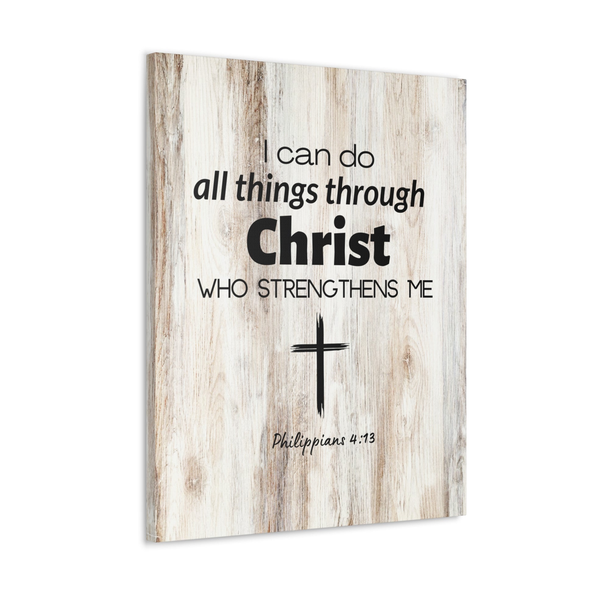 "I Can Do All Things Through Christ" Wall Print - Weave Got Gifts - Unique Gifts You Won’t Find Anywhere Else!