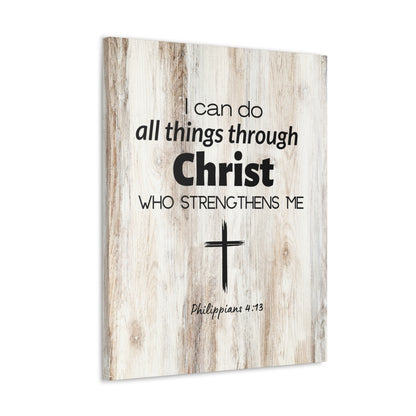 "I Can Do All Things Through Christ" Wall Print - Weave Got Gifts - Unique Gifts You Won’t Find Anywhere Else!
