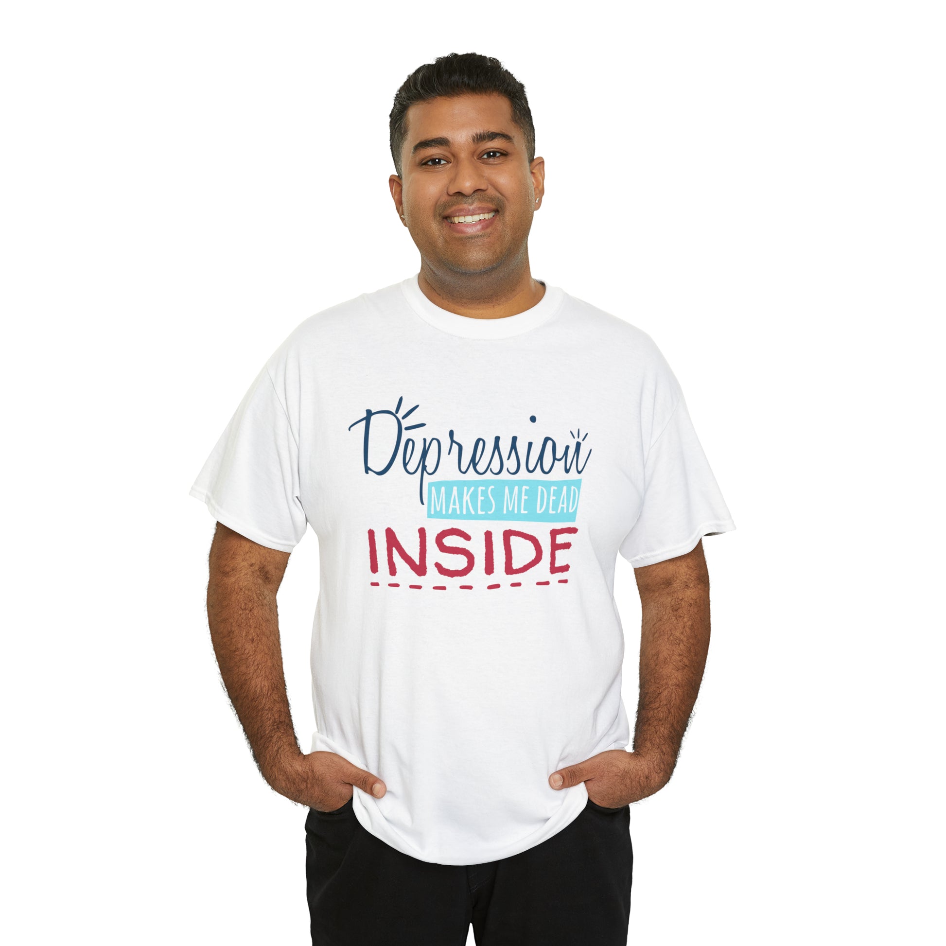 "Depression Makes Me Dead Inside" T-Shirt - Weave Got Gifts - Unique Gifts You Won’t Find Anywhere Else!