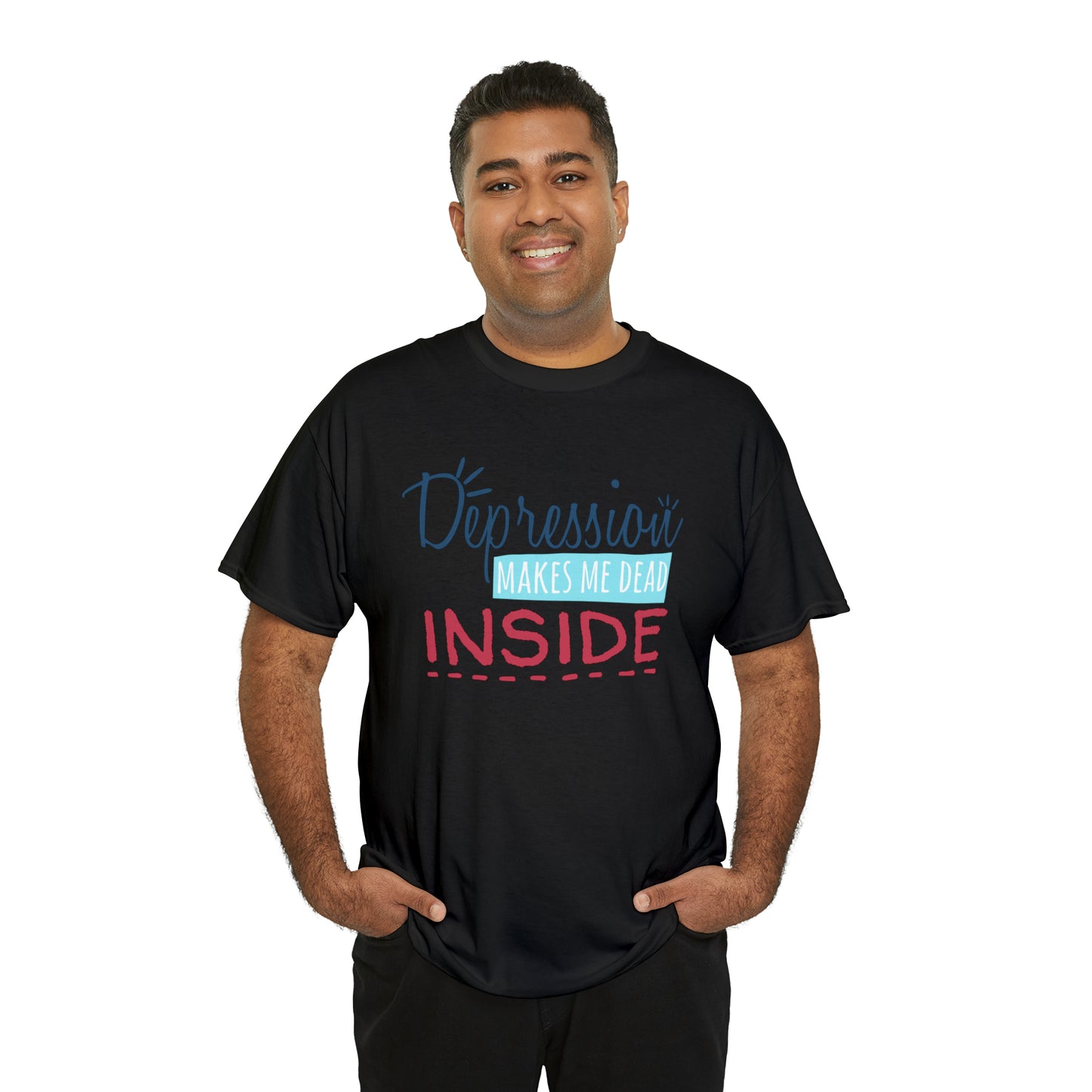 "Depression Makes Me Dead Inside" T-Shirt - Weave Got Gifts - Unique Gifts You Won’t Find Anywhere Else!