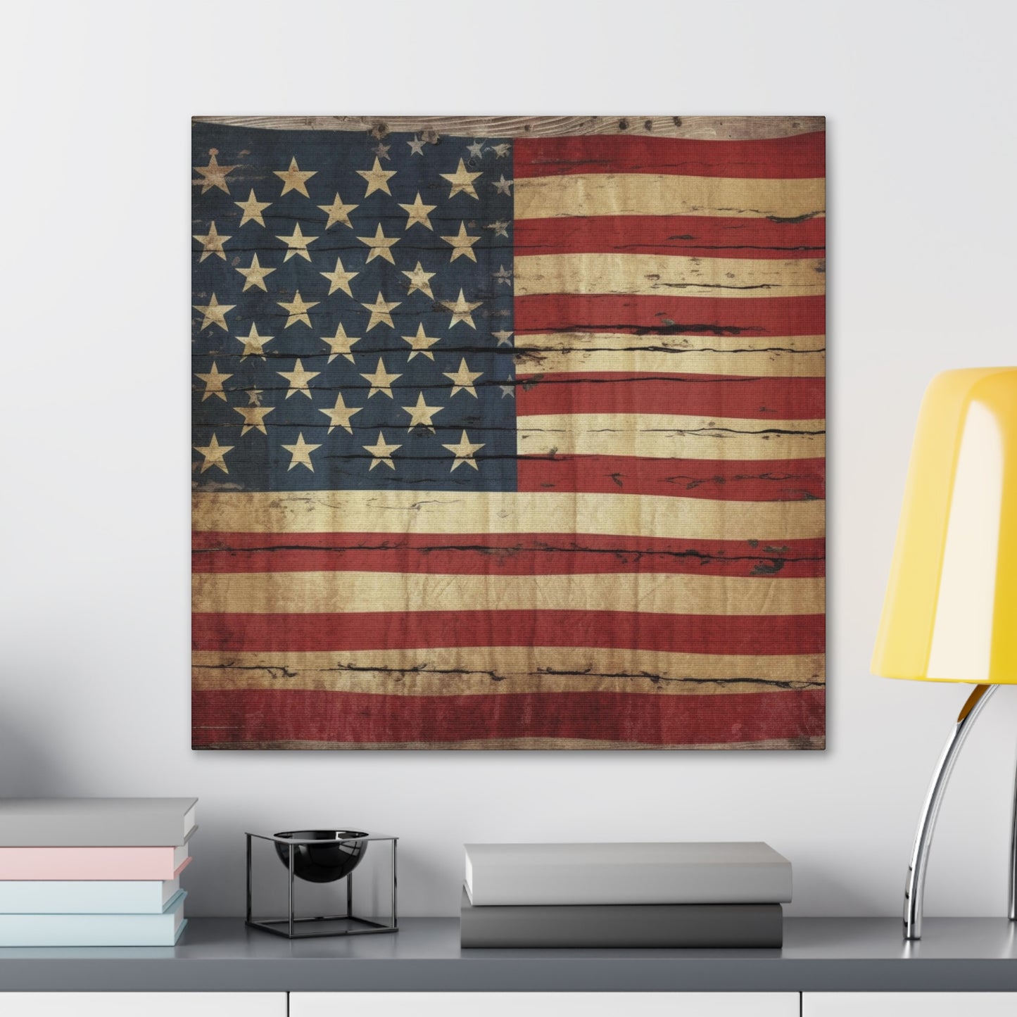 "Rustic American Flag" Wall Art - Weave Got Gifts - Unique Gifts You Won’t Find Anywhere Else!