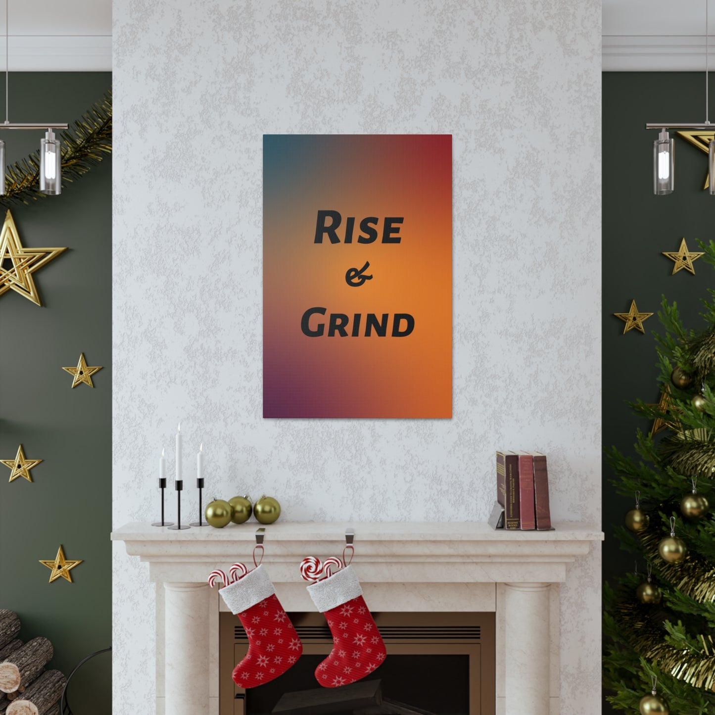 "Rise & Grind" Wall Art - Weave Got Gifts - Unique Gifts You Won’t Find Anywhere Else!