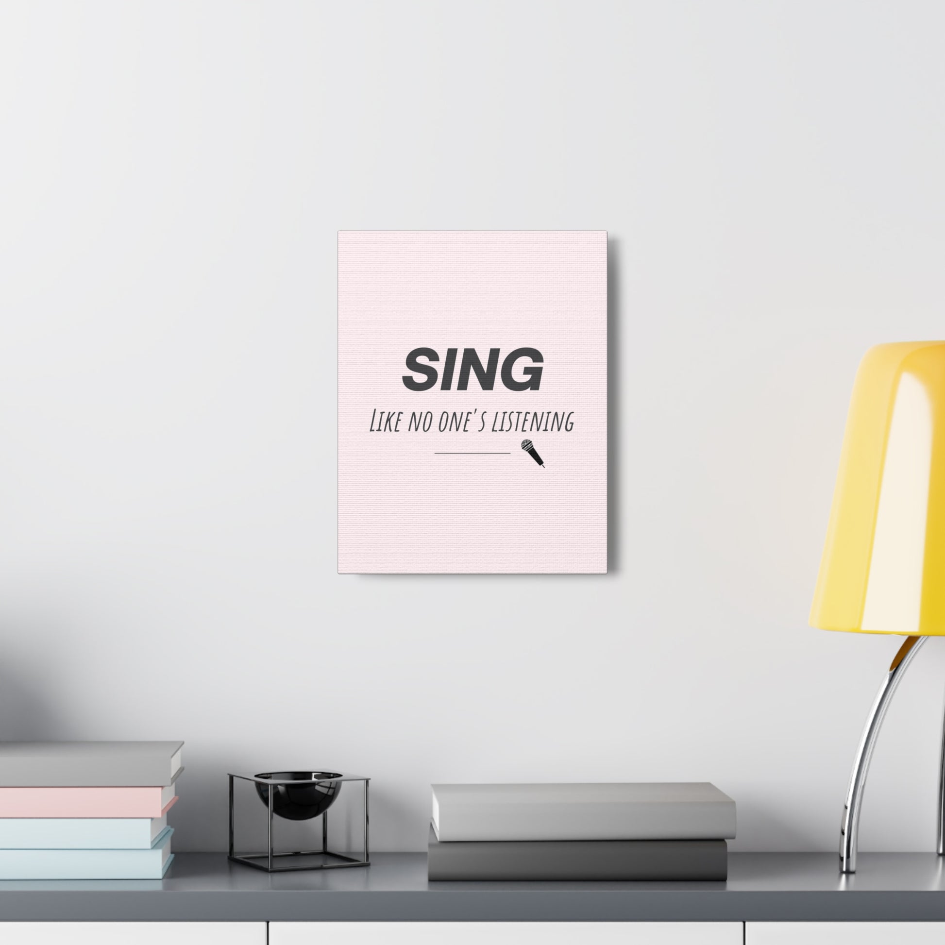 "Sing Like No One's Listening" Wall Art - Weave Got Gifts - Unique Gifts You Won’t Find Anywhere Else!