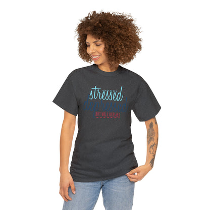 "Stressed, Depressed, But Well Dressed" T-Shirt - Weave Got Gifts - Unique Gifts You Won’t Find Anywhere Else!