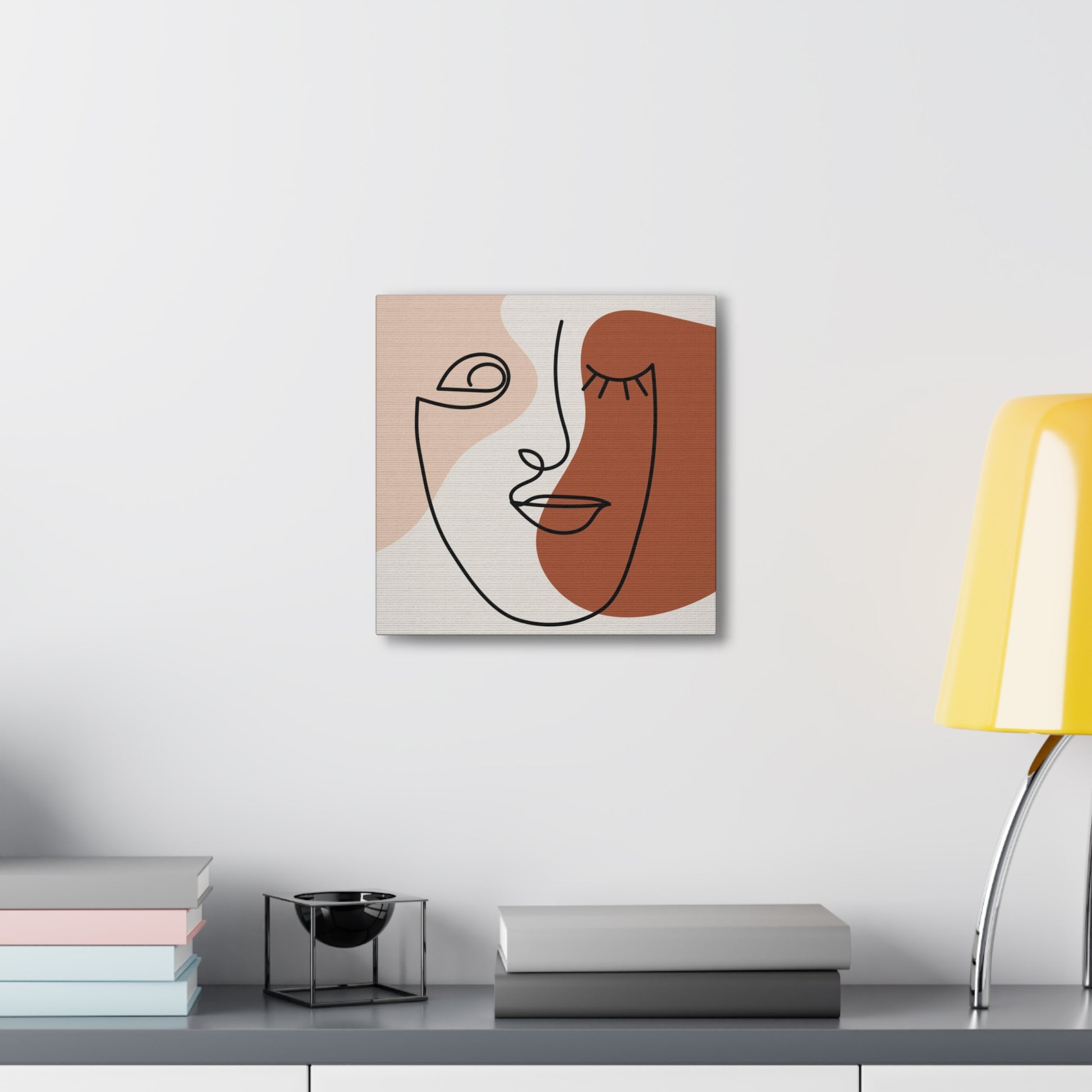 "Abstract Face Art" Wall Sign - Weave Got Gifts - Unique Gifts You Won’t Find Anywhere Else!