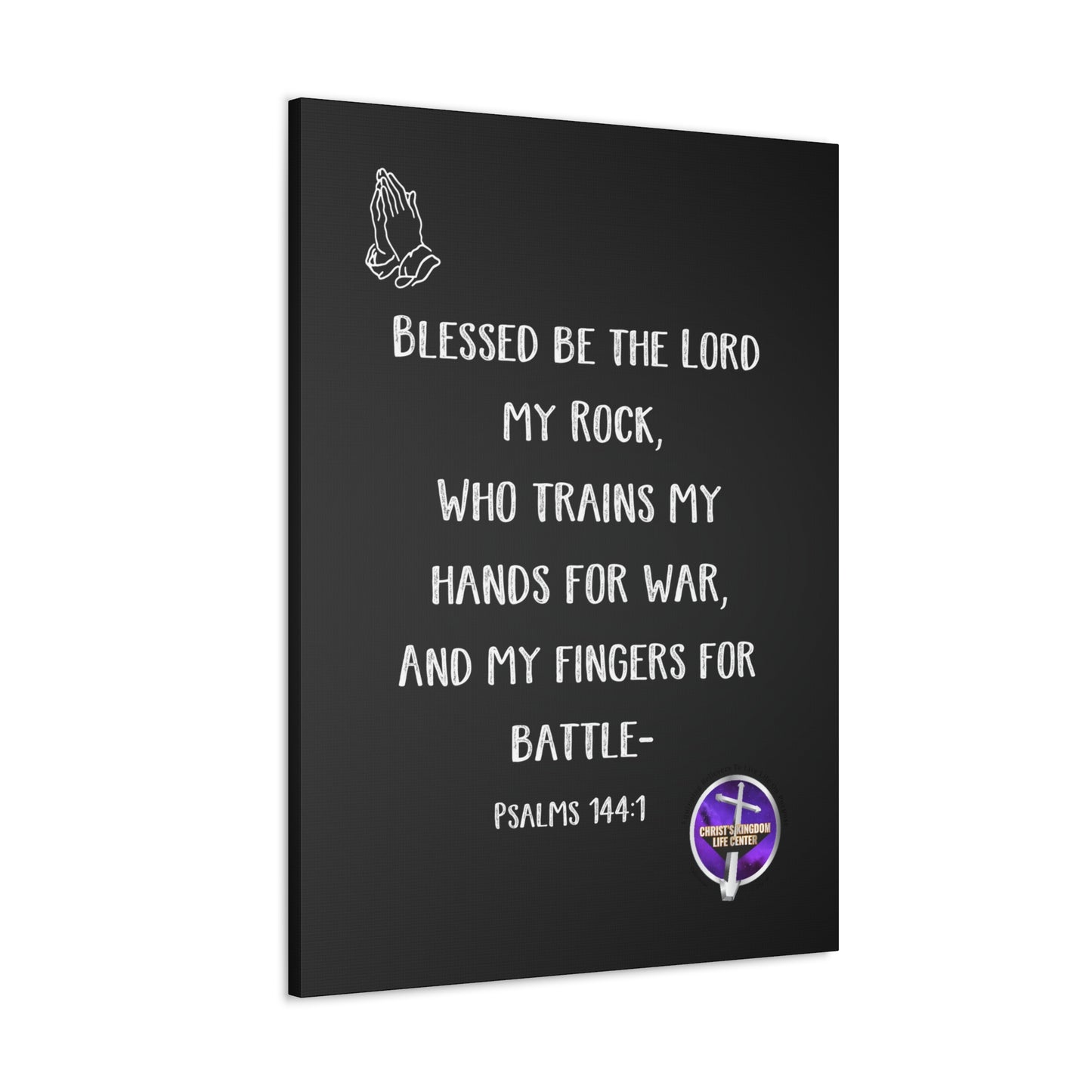 "Blessed Be The Lord" Custom Canvas Sign - Weave Got Gifts - Unique Gifts You Won’t Find Anywhere Else!