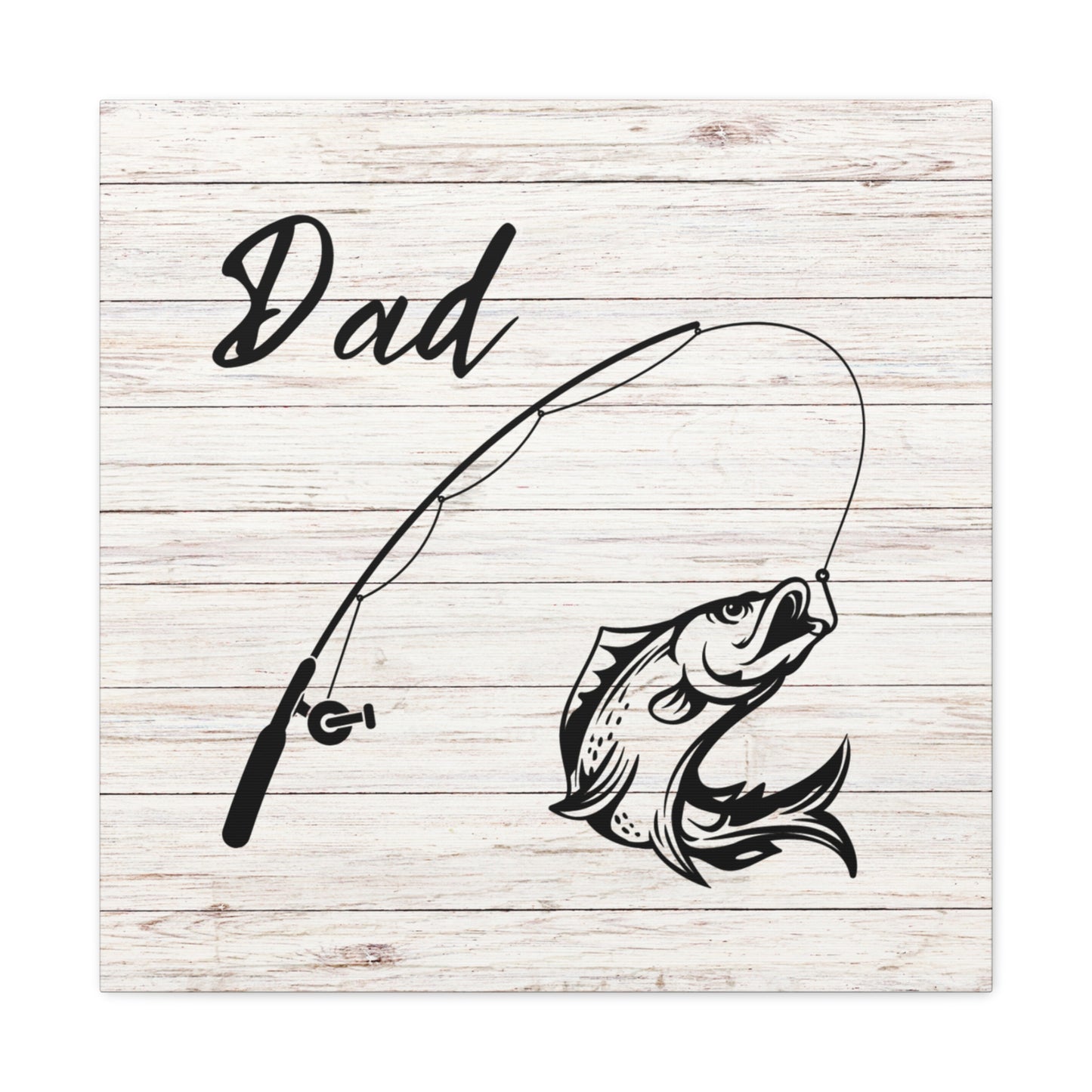 "Fishing Dad" Wall Art - Weave Got Gifts - Unique Gifts You Won’t Find Anywhere Else!