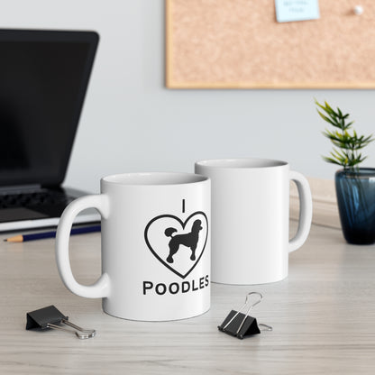 "I Love Poodles" Coffee Mug - Weave Got Gifts - Unique Gifts You Won’t Find Anywhere Else!