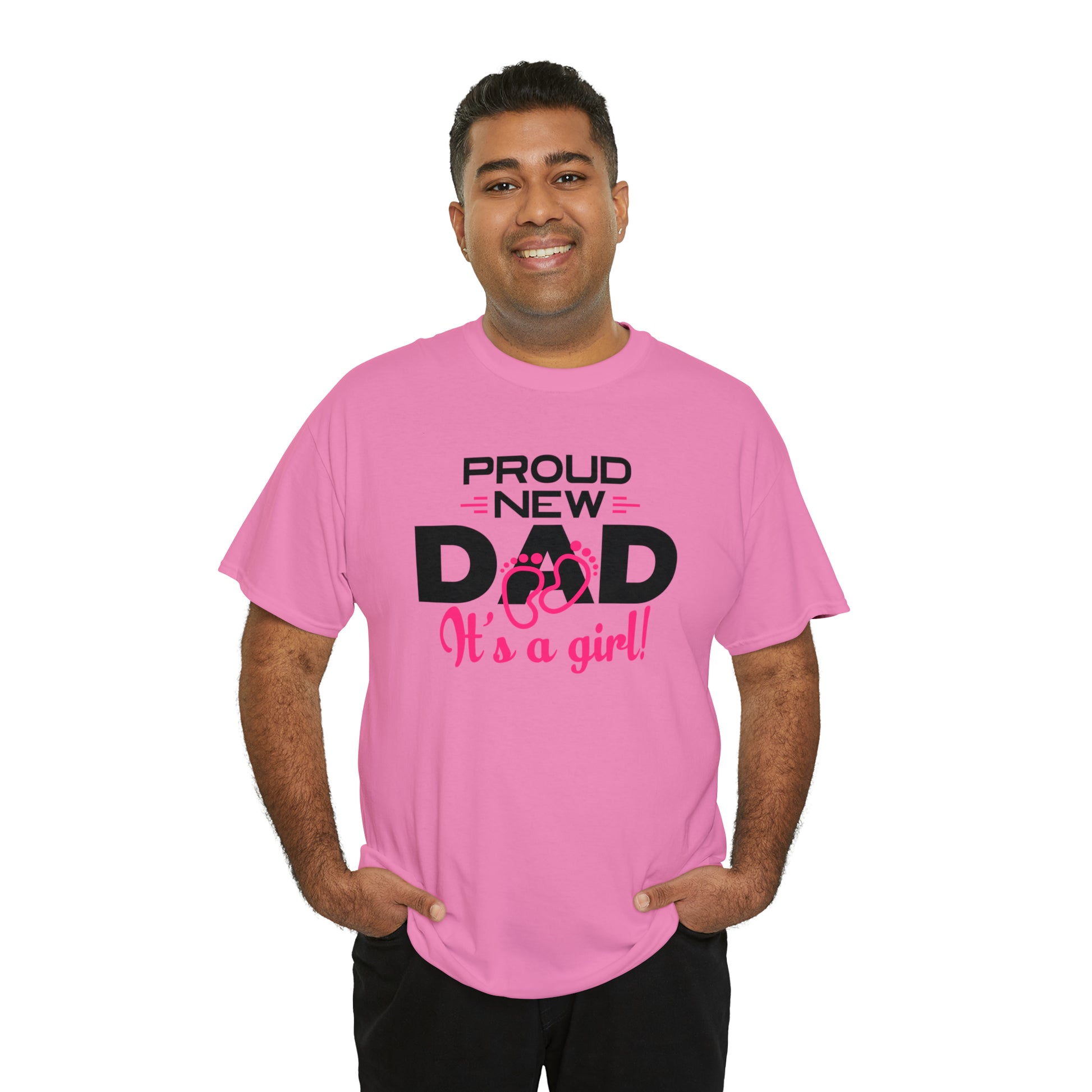 "Proud New Girl Dad" T-Shirt - Weave Got Gifts - Unique Gifts You Won’t Find Anywhere Else!