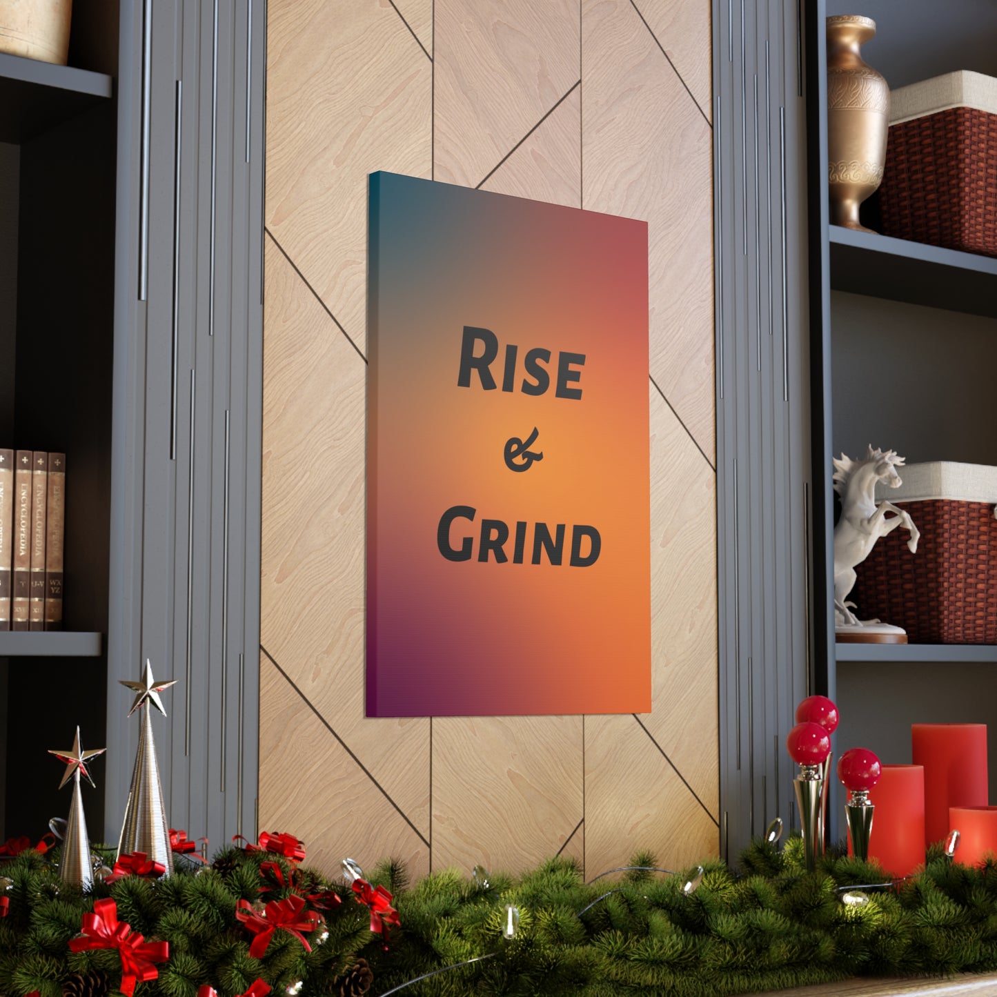 "Rise & Grind" Wall Art - Weave Got Gifts - Unique Gifts You Won’t Find Anywhere Else!