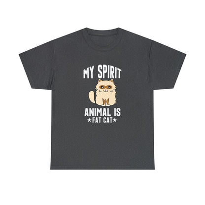 "Fat Cat Spirit Animal" T-Shirt - Weave Got Gifts - Unique Gifts You Won’t Find Anywhere Else!
