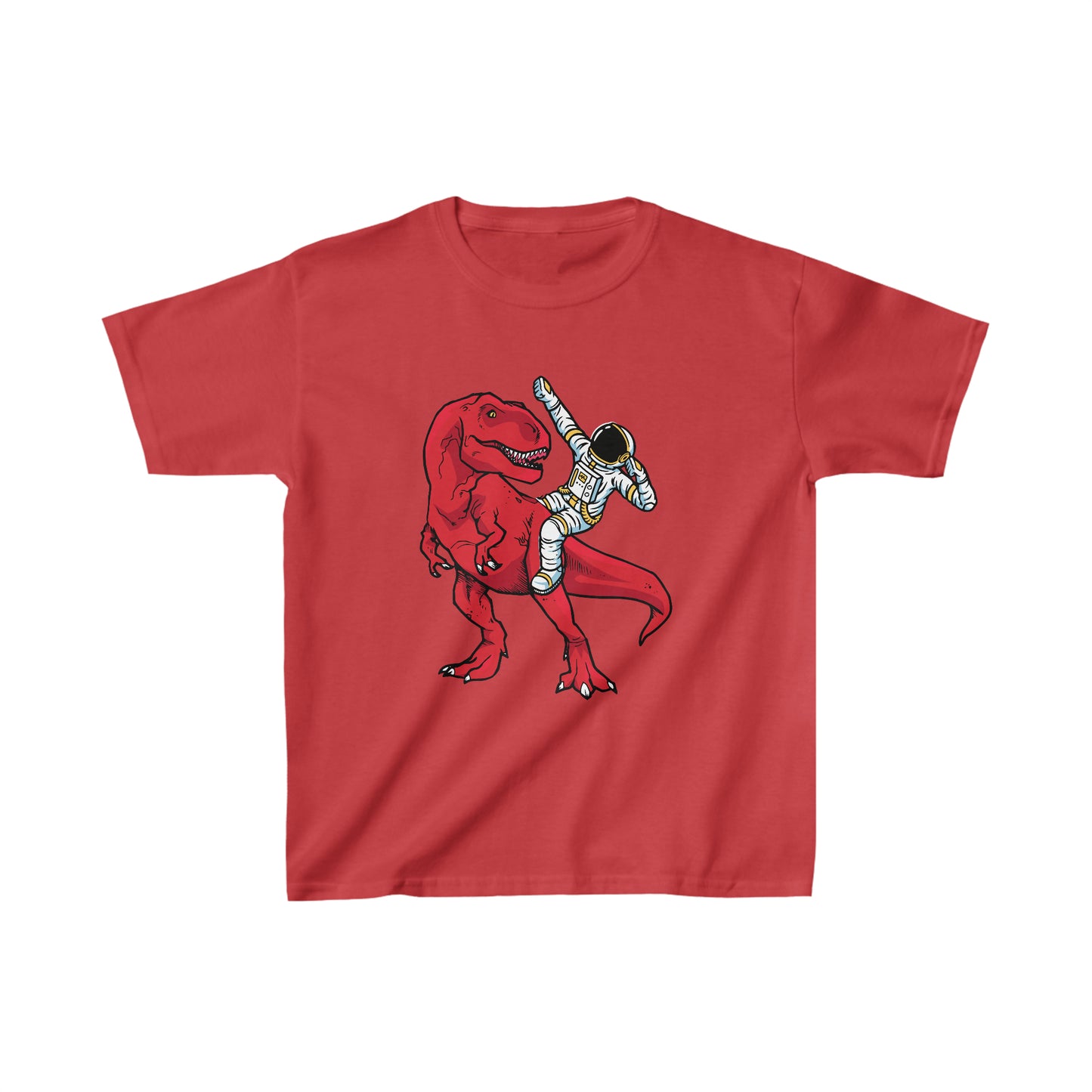 "T-Rex & Astronaut" Kids Shirt - Weave Got Gifts - Unique Gifts You Won’t Find Anywhere Else!
