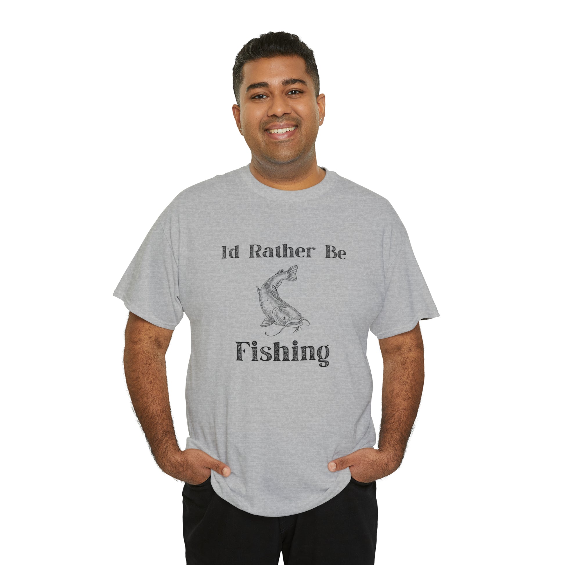 "Id Rather Be Fishing" T-Shirt - Weave Got Gifts - Unique Gifts You Won’t Find Anywhere Else!