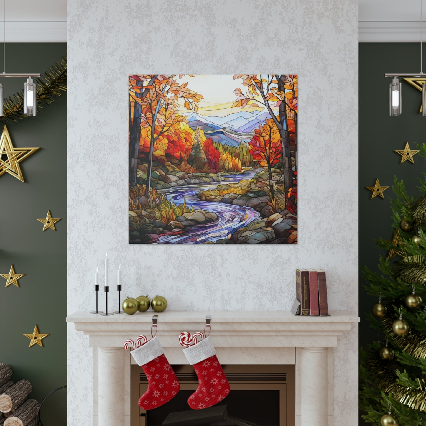 "Enchanted Forest & Mountains" Wall Art - Weave Got Gifts - Unique Gifts You Won’t Find Anywhere Else!