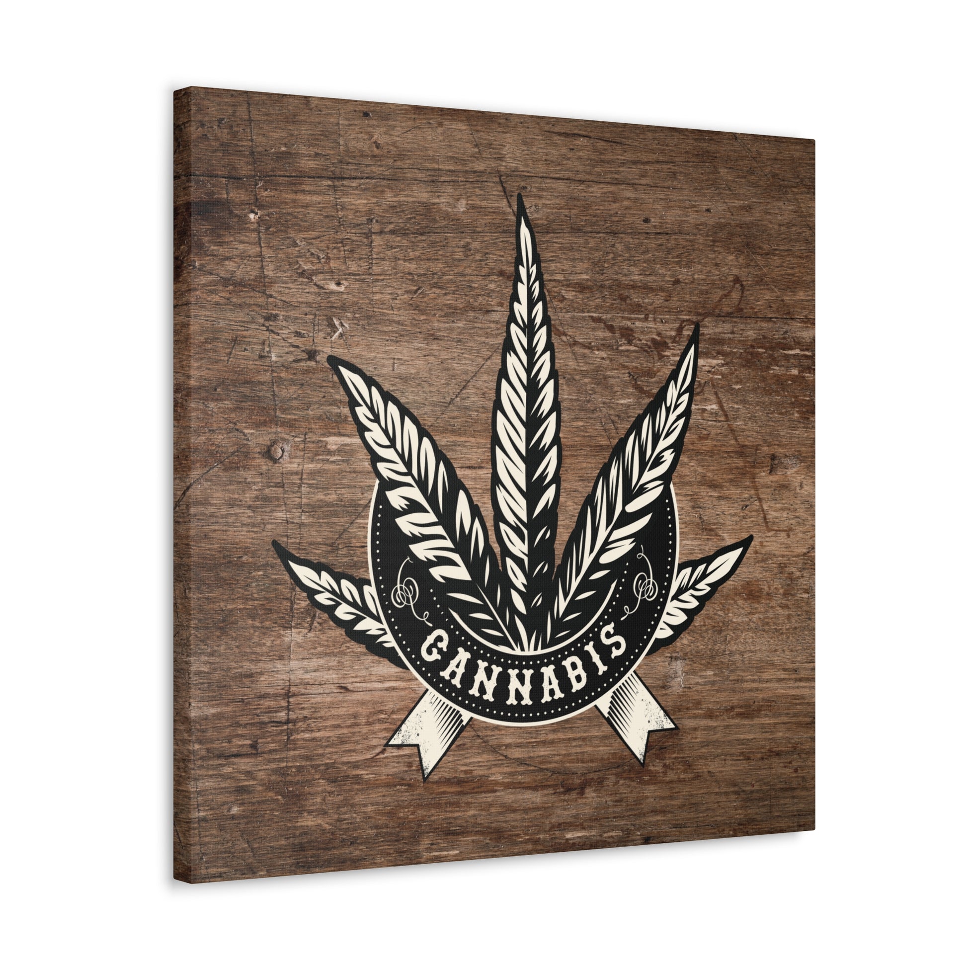 "Vintage Cannabis" Wall Art - Weave Got Gifts - Unique Gifts You Won’t Find Anywhere Else!