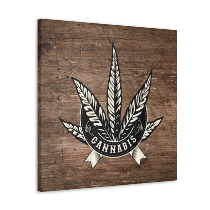 "Vintage Cannabis" Wall Art - Weave Got Gifts - Unique Gifts You Won’t Find Anywhere Else!