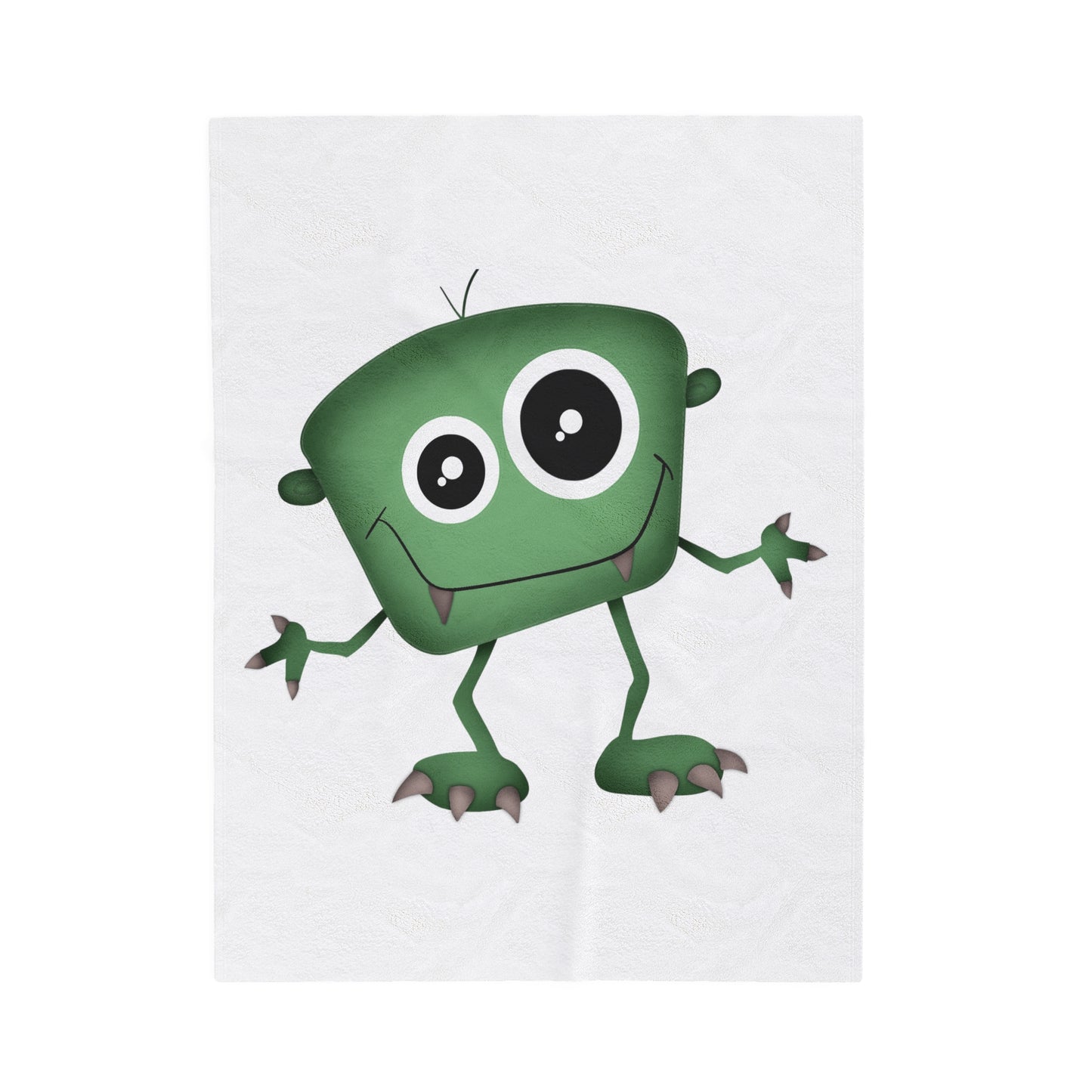 "Green Monster" Plush Blanket - Weave Got Gifts - Unique Gifts You Won’t Find Anywhere Else!