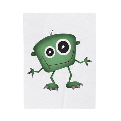 "Green Monster" Plush Blanket - Weave Got Gifts - Unique Gifts You Won’t Find Anywhere Else!