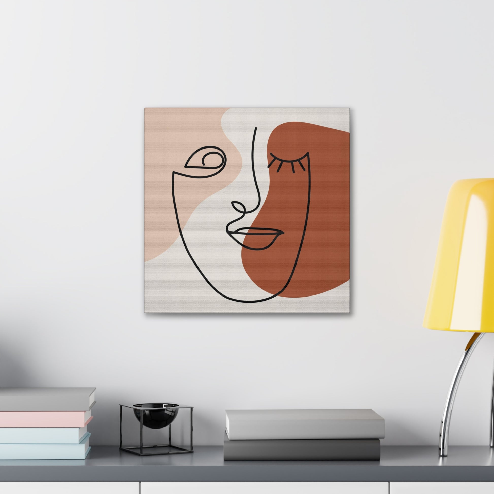 "Abstract Face Art" Wall Sign - Weave Got Gifts - Unique Gifts You Won’t Find Anywhere Else!