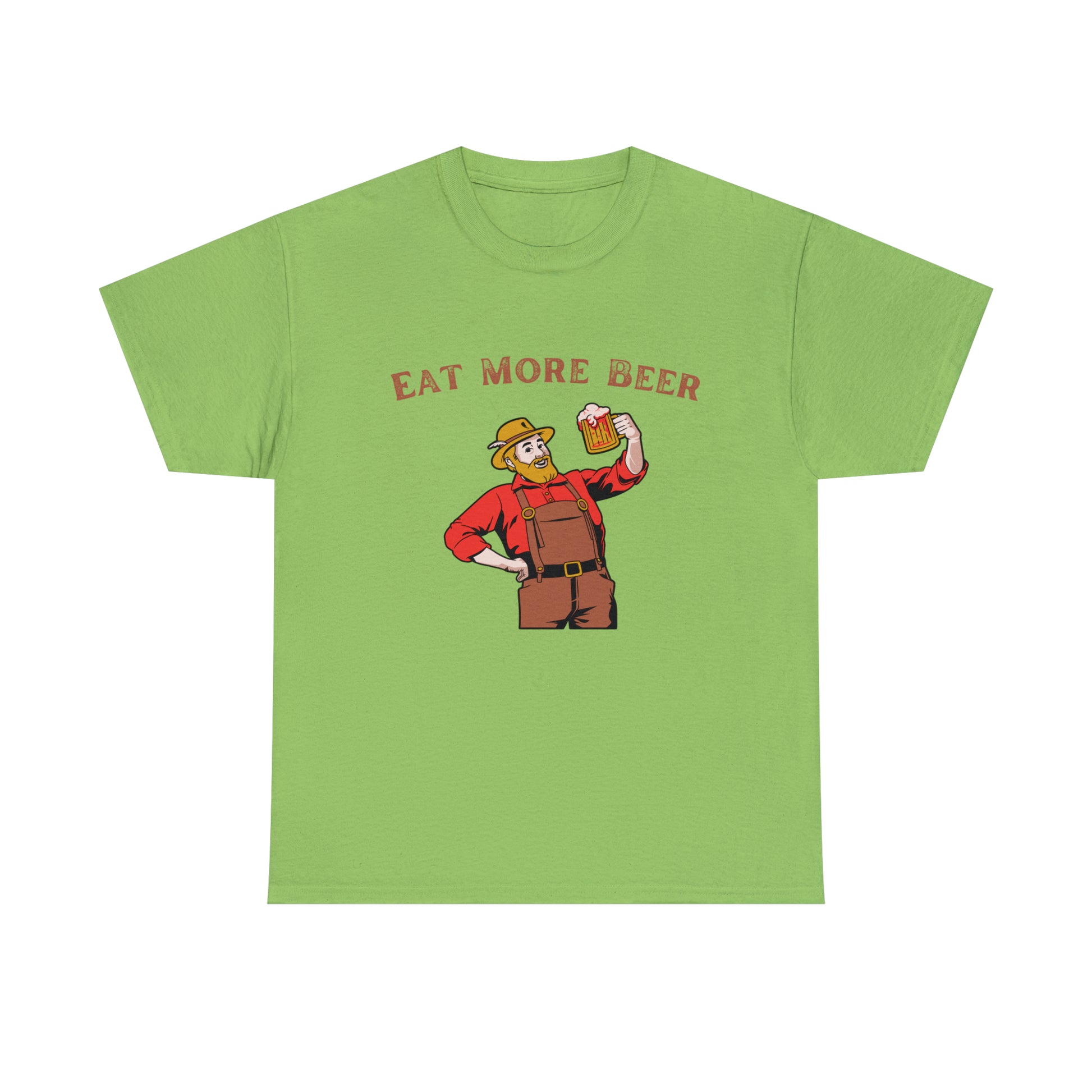 Eat more beer tee for men
