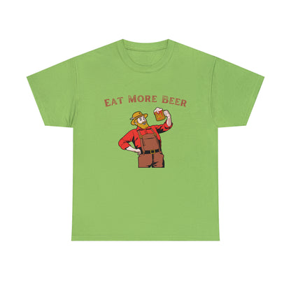 Eat more beer tee for men
